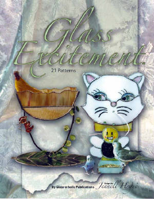 Glass Excitement Glass-a-holic Jennell Hogue Book Stained Glass Supplies